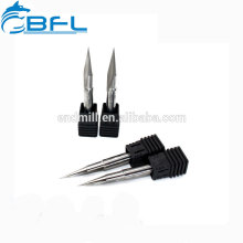 BFL CNC Carbide Flat Bottom V Shape Engraving Cutter Bit